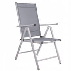 Springos Záhradná stolička SPRINGOS GC0021 - šedá