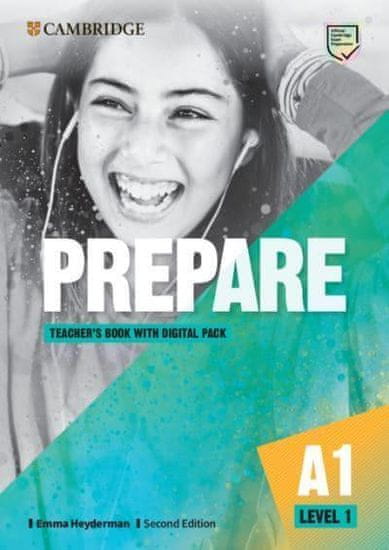 Emma Heyderman: Prepare 1/A1 Teacher´s Book with Digital Pack, 2nd