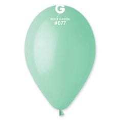 Gemar latexové balóniky zelená mäta - mint - 100 ks - 26 cm