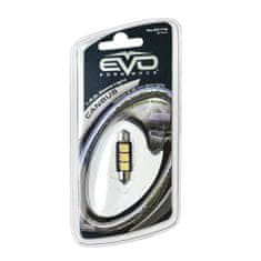 EVO+ LED žiarovka SV8.5 36mm 3LED 12V Canbus, biele