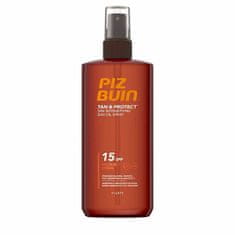 PizBuin Olej urýchľujúci proces opaľovanie v spreji SPF 15 Tan & Protect (Sun Oil Spray) 150 ml