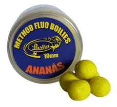 Lastia Method fluo boilies 10 mm - ananás
