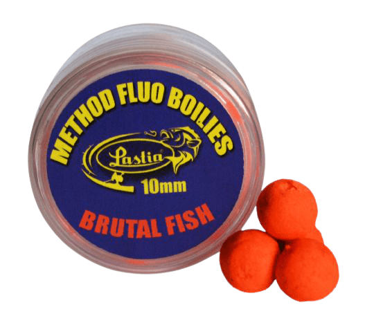 Lastia Method fluo boilies 10mm-brutal fish