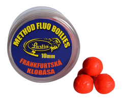 Lastia Method fluo boilies 10mm-frankfurtská klobása