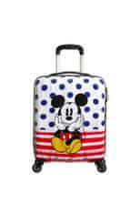 American Tourister Príručný kufor Disney Legends - Mickey Blue Dots