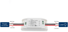 SmartLife reléový modul SB001, Wi-Fi