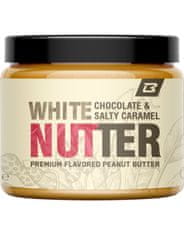 BodyWorld White Choc & Salty Caramel Nutter 500 g, arašidy-biela čokoláda-slaný karamel