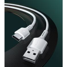 WK Design YouPin kábel USB / USB-C 3A 1m, biely
