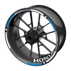 SEFIS sada farebných prúžkov EASY na kolesa Honda modrá