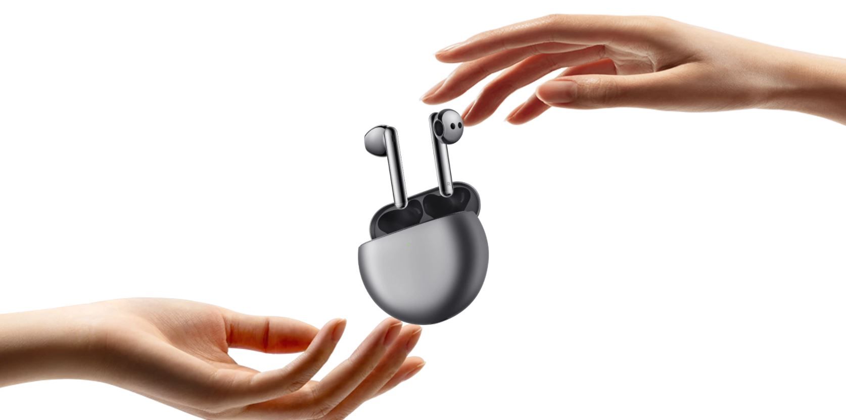  krásne prenosné slúchadlá huawei freebuds 4 nabíjací box Bluetooth anc aktívne potlačenie hlukov ipx4 odolnosť voči vode mikrofón špičkový zvuk výkonné meniče štýlový dizajn pohodlné v ušiach ergonomicky tvarované ľahučké prevedenie kôstky do uší podpora hlasových asistentov ovládanie mobilnou aplikáciou