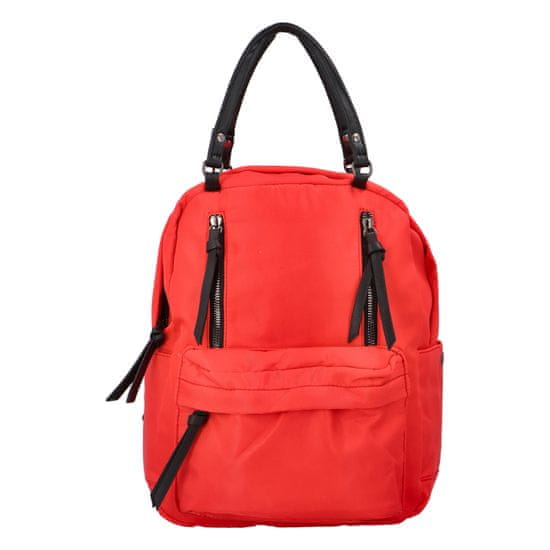 Turbo Bags Štýlový textilný batoh do mesta a na výlety Margita, červená
