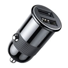 Joyroom C-A06 autonabíjačka 2x USB 3.1A, čierna