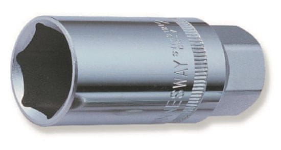 Jonnesway Hlavica na zapaľovacie sviečky, 1/2", 21mm, 6-hranná s magnetom - JONNESWAY S17M4121