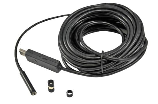 Energy Inšpekčné endoskop s kamerou a USB, extra dlhý kábel 10 m, softvér na CD