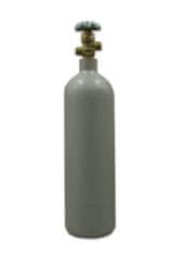 MDTools Plynová tlaková fľaša CO2, 2 litre, 150 Bar, náplň 1,5 kg, plná, závit W21,8, s viečkom