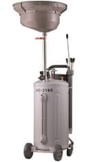 MDTools Pojazdná olejová nádrž s odsávačkou, objem 76 litrov - HC-2185