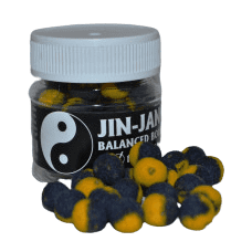 Lastia Jin-jang balanced boilies,10 mm,jahoda-scopex
