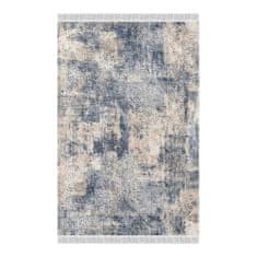 KONDELA Obojstranný koberec Gazan 120x180 cm - vzor / modrá