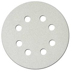 Dedra Brúsne kruhy biele 180 mm, zrnitosť 100, suchý zips,5 ks - DED7764W2