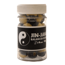 Lastia  Jin-jang balanced boilies,14 mm,black cherry