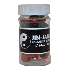 Lastia Jin-jang balanced boilies,14 mm,jahoda
