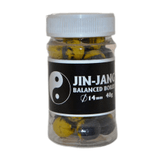 Lastia Jin-jang balanced boilies,14 mm,jahoda-scopex