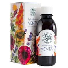 Bilegria VENTA bylinný sirup na podporu odhlienenie so šalviou a slezom 200 ml