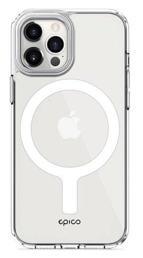 EPICO Hero Magnetic - Magsafe Compatible Case iPhone 13 mini 60210101000001, transparentný