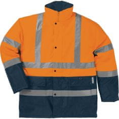 Delta Plus STRADA 2 pracovné oblečenie - Fluo oranžová-Nám. modrá, L