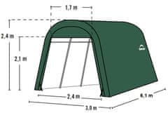 ShelterLogic plachtová garáž 3,0 x 6,1 m - 62584EU