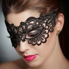 You2toys Čipkovaná škraboška Enchanting Lace Eye Mask čierna