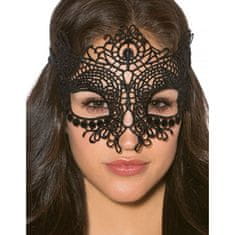 You2toys Queen Lingerie Lace Mask čierna