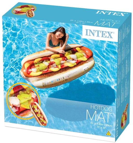 Intex 58771 Matrac nafukovací Hotdog