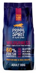 Primal Spirit Dog 60% Wilderness Food 12 kg
