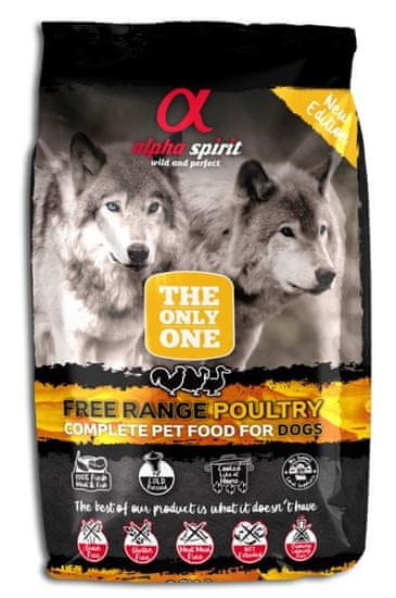 Alpha Spirit The Only One Complete Dog Food Poultry 3 kg