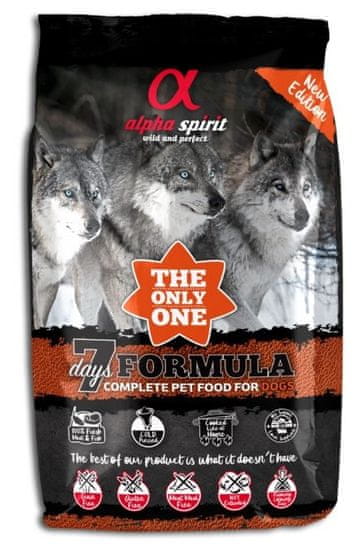 Alpha Spirit The Only One Complete Dog Food 7 Days 3 kg