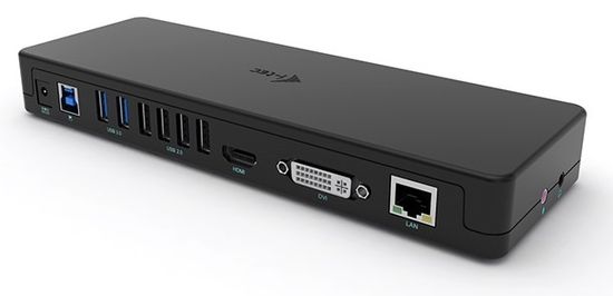 I-TEC USB 3.0 / USB-C Dual Display Docking Station HDMI, DVI + VGA CAHDMIDVIDOCKPRO
