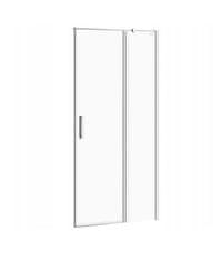 CERSANIT Moduo - Dvere do niky / Dvere pre sprchový kút, pravé, 90x195cm, chrómový profil-číre sklo, S162-006