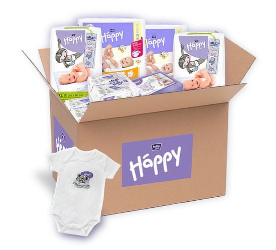 Bella Happy Start Box Mini (3-6 kg) – jednorazové plienky