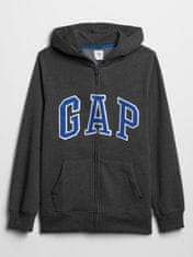 Gap Detská mikina Logo zip hoodie M