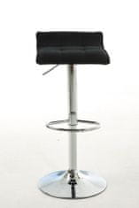 BHM Germany Barové stoličky Madison (SET 2 ks), textil, čierna
