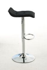 BHM Germany Barové stoličky Madison (SET 2 ks), textil, čierna