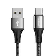 Joyroom Fast Charging kábel USB / USB-C 3A 1m, čierny