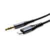 Joyroom Hi-Fi Audio kábel 3.5 mm jack / Lightning 1m, čierny