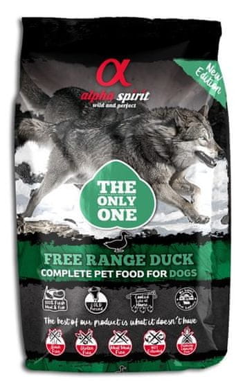 Alpha Spirit The Only One Dog Food Duck 3 kg