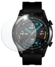 FIXED Ochranné tvrdené sklo pre smartwatch Huawei Watch GT 2 (46 mm), 2 ks v balení FIXGW-711, číre
