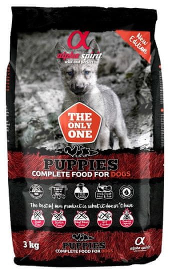 Alpha Spirit The Only One Dog Food Puppies 3 kg