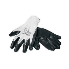 Dedra Ochranné rukavice potiahnuté nitrilom (12 ks) - BH1011-12