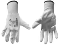 GEKO Pracovné rukavice biele 10“