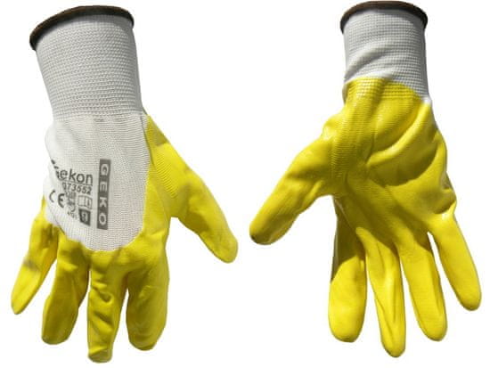 GEKO Pracovné rukavice 9“ yellow